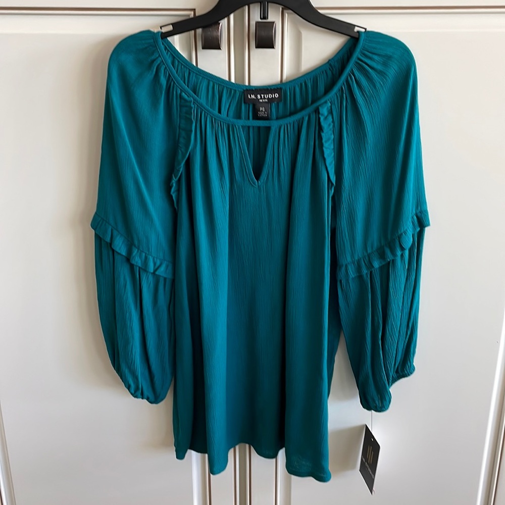 NET IN Studio Stylish Teal Top